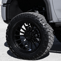 Roue forgée Viorock: chromée, multi-rayons, 18 - 24 pouces, 5*120, pour F150 G63 G65 F350 Range Rover Pardo Land Cruiser
