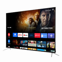 Téléviseur LED 32 pouces, téléviseur intelligent Android, WiFi, écran plat, USB pour la maison, l'hôtel, le bureau