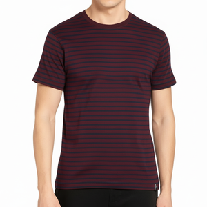 Precio de fábrica al por mayor, las camisetas de verano más vendidas de algodón para hombre, ropa informal lisa en blanco, camiseta de color sólido para hombre - Product Image 1