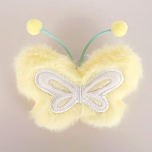 Ailes de <span class=keywords><strong>papillon</strong></span> en peluche de 10 cm/15 cm, série Fantasy, accessoire de remplacement pour poupée, en tissu doux, tenue pour poupée Natasha, 0-24 14 - Product Image 3