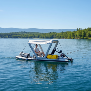 Toldo Impermeable de Alta Calidad para Bote Inflable, Kayak, Bote de Pesca, Carpa de Protección Solar Inflable en Venta - Product Image 2