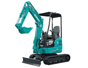 Piccolo escavatore di seconda mano per uso domestico Kobelco SK17 mini escavatore di seconda mano dedicato alla costruzione di aziende agricole