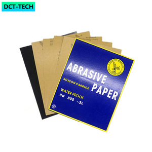 Papel <span class=keywords><strong>de</strong></span> <span class=keywords><strong>Lija</strong></span> Rectangular <span class=keywords><strong>de</strong></span> Carburo <span class=keywords><strong>de</strong></span> Silicio Impermeable, Húmedo y Seco, <span class=keywords><strong>de</strong></span> Dureza Media, Grano 120, Hojas Abrasivas OEM <span class=keywords><strong>para</strong></span> Piedra - Product Image 1