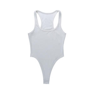 Women's Sexy Hanging Neck <strong>White</strong> Top Easy Match Onesie Hot Sell High Quality Women <strong>Vest</strong> Fashion Casual Wear <strong>Bodysuit</strong> - Product Image 6