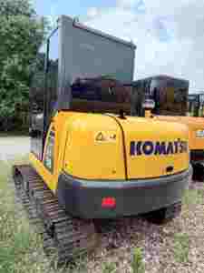 Mini-excavatrice Komatsu PC56-7 d'occasion, 5,3 tonnes, excavatrice sur chenilles, machine japonaise d'origine en stock - Product Image 3