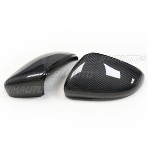 ฝาครอบกระจกมองข้างคาร์บอนไฟเบอร์สำหรับ Volkswagen Golf 6 MK6 Gti R-Line 2008-2012 รุ่น OEM/M Style - Product Image 4