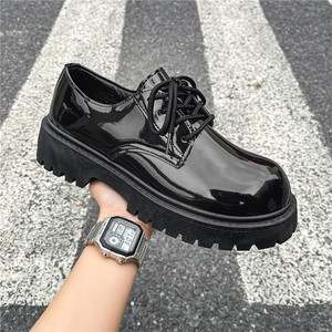 2024 <span class=keywords><strong>pas</strong></span> <span class=keywords><strong>cher</strong></span> hommes nouvelle plate-forme chaussures en cuir haute cheville hommes mocassins décontractés à lacets chaussures en cuir d'affaires - Product Image 5