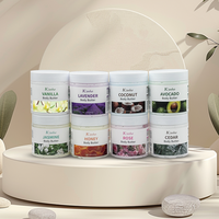 Beurre Corporel Naturel à la Noix de Coco Marque Blanche 120ml Bio Végan Non Testé sur les Animaux Hydratant Nourrissant Crème Corporelle Vente en Gros