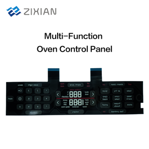 لوحة تحكم متعددة الوظائف مخصصة للأفران، لوحة مفاتيح غشائية مرنة، مفتاح لمس سعوي مقاوم للماء ومقاوم للخدش - Product Image 2