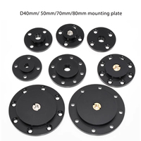 Support métallique 1/4 "14 38 pouces filetage vis écrou adaptateur trépied support SLR DSLR appareils photo Flash photographie accessoires