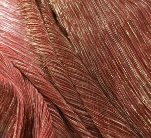 <span class=keywords><strong>2025</strong></span> thiết kế mới thoáng khí 100% <span class=keywords><strong>Polyester</strong></span> Hữu Cơ dệt in xếp li voan vải cho phụ nữ của đám cưới ngủ cô gái - Product Image 6