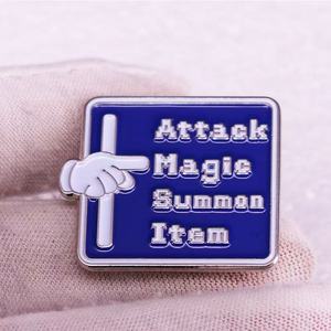 Épingle maçonnique d'attaque et de déguisement, accessoire de jeu de rôle fantastique, épingle magique pour sorciers et cosplay, alliage de zinc, nickel noir - Product Image 2