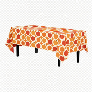 Nappe jetable en PEVA rectangulaire, motif pomme d'automne, résistante à l'huile, en plastique, pour la décoration <span class=keywords><strong>de</strong></span> table <span class=keywords><strong>de</strong></span> buffet <span class=keywords><strong>de</strong></span> Thanksgiving - Product Image 3