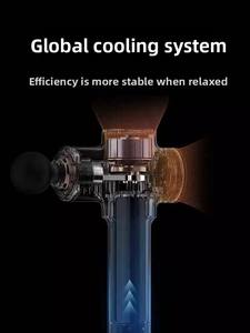 <span class=keywords><strong>Pistolet</strong></span> de massage en <span class=keywords><strong>silicone</strong></span> Mijia Fascia Gun <span class=keywords><strong>Pro</strong></span>, 35 kg de force de poussée, double mode, 12 niveaux d'intensité réglable, multifonctionnel, professionnel - Product Image 5