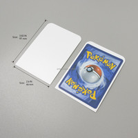 Diviseur de cartes à collectionner en plastique pour articles de sport 66 x 97 mm