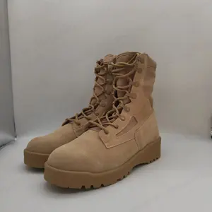 Xc, botas de treinamento ao ar livre de 8 ", botas táticas para deserto, à prova d'água, com forte aderência, para combate chile hsm056