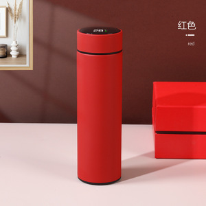 Vernice di gomma doppia parete 17 oz Thermos Thermos Thermos tazza Thermos <span class=keywords><strong>500</strong></span> <span class=keywords><strong>ml</strong></span> Thermos temperatura bottiglia tazza - Product Image 6