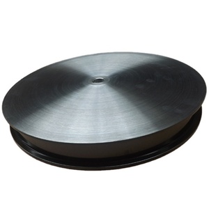 Poulie à rainure plate avec revêtement céramique HVOF, poulie de guidage en cuivre, poulie en aluminium - Product Image 1