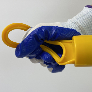 Barra DE SEGURIDAD retráctil plegable extensible de plástico, barra cónica negra y <span class=keywords><strong>amarilla</strong></span> - Product Image 4
