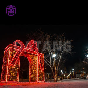 Arco de luz LED grande para exteriores, personalizado, impermeable IP65, para regalo, para Navidad en interiores y festividades durante todo el año. - Product Image 5