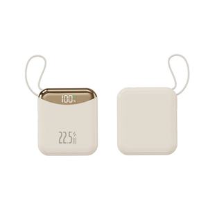 Regalos Populares: Cargador Portátil de 10000mAh para Exteriores, 22.5W, con Cable Integrado y Pantalla Digital - Product Image 3