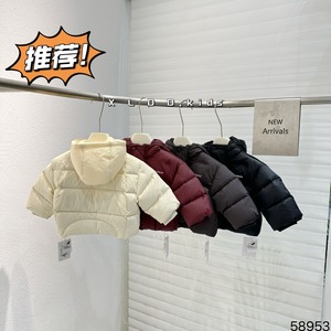 Parkas <span class=keywords><strong>de</strong></span> invierno para niños y niñas, estilo safari, <span class=keywords><strong>de</strong></span> mezclilla, con capucha y relleno <span class=keywords><strong>de</strong></span> plumón - Product Image 3