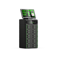 Station d'alimentation portable 2024, 20 emplacements, batteries externes empilables intégrées, charge rapide, partage de batteries externes, station de location de batteries externes