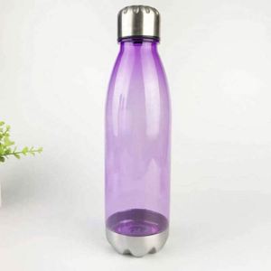 Gobelets en plastique Tritan de haute qualité pour les activités de plein air avec des bouchons de base portables en acier inoxydable - Product Image 2