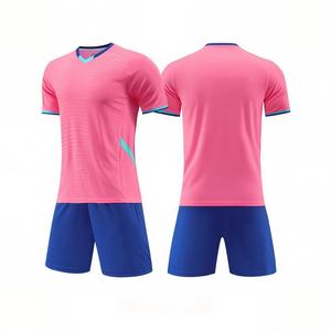 Futbol Formaları Özel Logo Takım Nefes Alabilen Pamuk/Bambu Dijital Baskı Kısa Kollu Unisex Yetişkin Setleri OEM Hizmeti Otomatik - Product Image 3