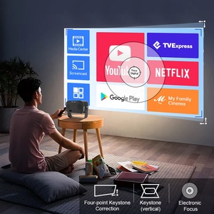 Proyector <span class=keywords><strong>de</strong></span> Cine en Casa Popular en Amazon, Mini Portátil con Enfoque Automático, WiFi, Android 14, 4K HD LCD LED, Compatible con Smartphone, Sonido HIFI Estéreo 3D - Product Image 4