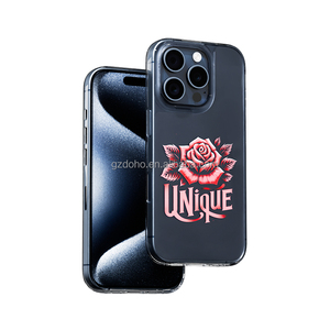 JoyMonki <span class=keywords><strong>bonne</strong></span> sensation de main entièrement transparente étui de protection pour téléphone couverture imprimée bricolage changer librement les modèles pour les imprimantes UV Shell - Product Image 2