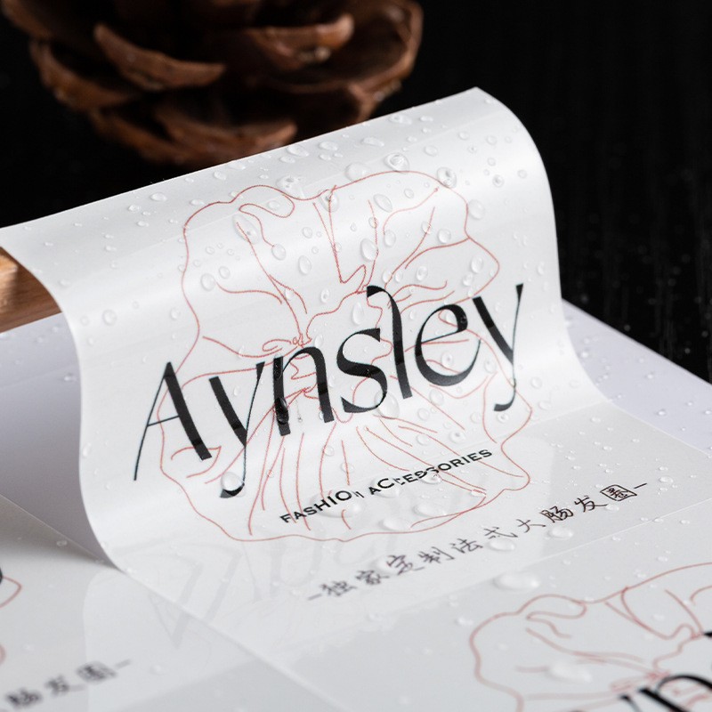 Customized PVC Waterproof Without Tearing Refrigeration-safe Bottle/Can Food Label Adhesive Sticker For Advertising Printing