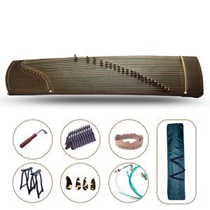 <span class=keywords><strong>NAOMI</strong></span> Niveau Avancé Noir Santal Guzheng Instrument 21 Cordes 163cm Chinois Cithare Harpe Offre Spéciale Avec Accessoires Complets - Product Image 6