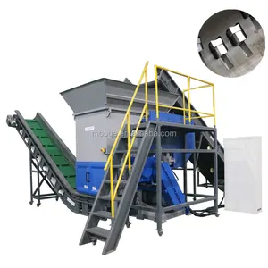 Máquina trituradora de plástico de 0,5-3 toneladas/h