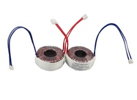 Transformateur toroïdal pour ascenseur 200VA Entrée 220V-240V 50Hz Sortie 15V-0-15V, 24V-0-24V Exportation vers le Japon, la Corée, Singapour