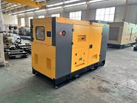 Générateur diesel silencieux de secours domestique refroidi par eau avec ATS, moteur Ricardo Weifang 30 kW 37,5 kVA, prix compétitif