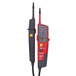 UNI-T UT18C Spannungs-und Durchgangs <span class=keywords><strong>tester</strong></span> RCD-Test Phasen position Rotations test Auto Range Voltmeter Spannungs prüfer - Product Image 1