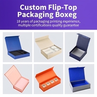 Caja de Regalo Rígida Elegante Personalizada, Cierre Magnético, Cartón, Diseño Personalizado, Grabado, Forro de Esponja, Mate Reciclado