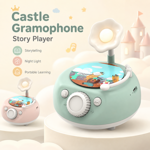 Reproductor de Audio de Cuentos para Niños OEM ODM, Fonógrafo Educativo, Máquina de Aprendizaje para Niños de 2 a 4 Años, de Plástico - Product Image 5