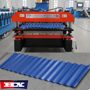 Machines pour la fabrication de tôles, machine profilatrice double couche pour la production de tôles ondulées et trapézoïdales - Product Image 2