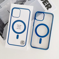 Nouvelle Coque de Protection Transparente antichoc en TPU PC Magnétique pour iPhone 15 Pro Max
