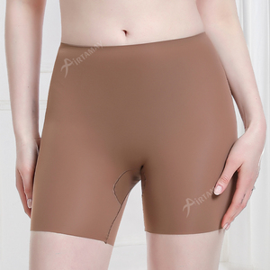 Airtamay all'ingrosso Boyshorts senza cuciture biancheria intima di seta del ghiaccio pantaloncini da Yoga Slim corti pantaloncini da motociclista mutandine da <span class=keywords><strong>donna</strong></span> traspiranti morbide - Product Image 2