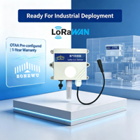 Capteur de chlore CL2 LoRaWAN IoT alimenté en courant continu, intégré et professionnel, pour solution de surveillance des gaz dans les parcs intelligents