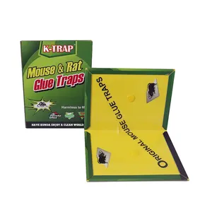 Cartão adesivo forte Pré Baited Mouse Glue Trap Rat Glue Armadilhas Sticky Trap Board Book para Ratos e Ratos
