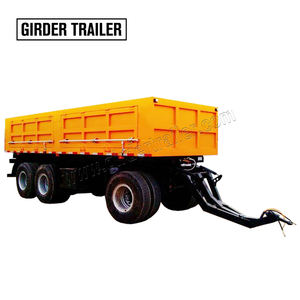 مقطورة خفيفة الوزن مستعملة أو جديدة، بمحورين أو 3 محاور أو 4 محاور، مغلقة بالكامل أو بسياج، مزودة بقضيب جر، للاستخدام في المزارع والساحات، مقطورة صندوقية كاملة، مقطورة بقضيب جر - Product Image 5