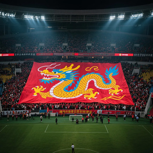 比赛横幅巨型旗帜体育场活动助威人群横幅超宽足球球迷横幅带定制印刷 - Product Image 3