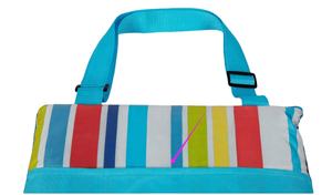 Sacs fourre-tout pliables personnalisés en gros pour le voyage, en nylon Oxford imperméable, avec poche, pour la plage et le pique-nique - Product Image 6