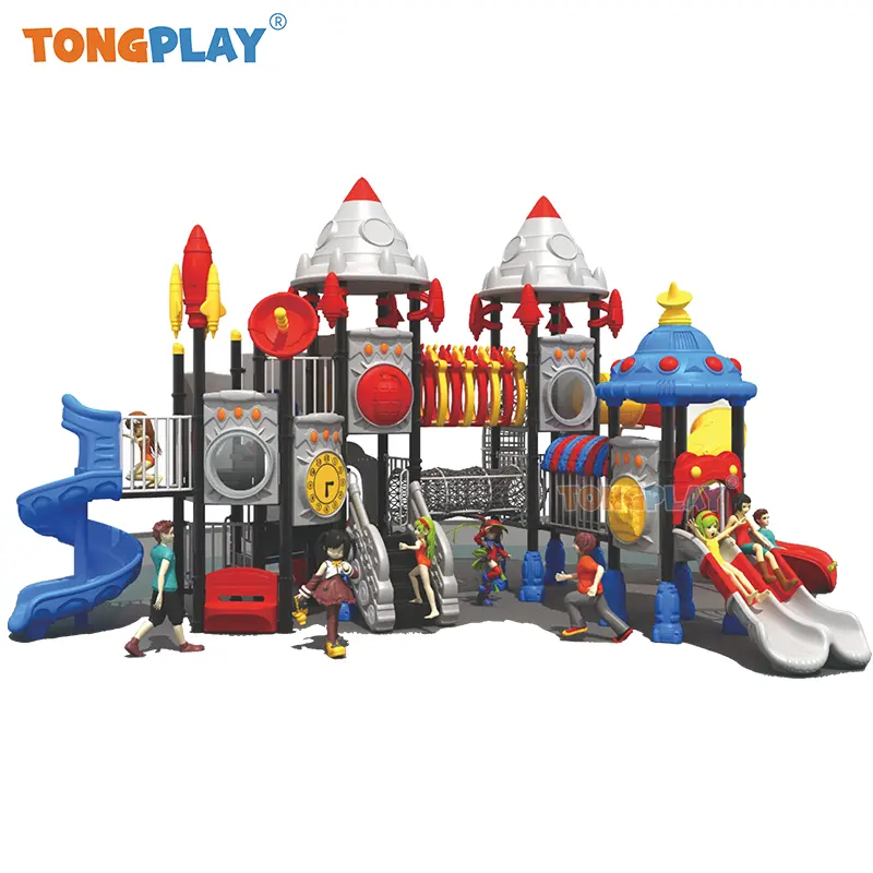子供の屋外プレイハウスベビーゲーム遊び場機器子供のためのプラスチックスライドおもちゃを滑らせる