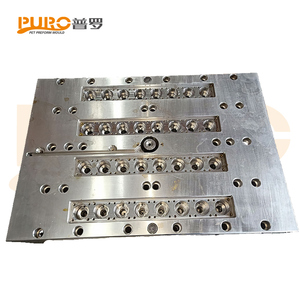 Puro 24-holtes PET-preform spuitgietmal met hot runner en pin valve, hoge snelheid productiemal - Product Image 4