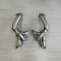 Meilleur prix d'usine pour collecteur d'échappement en acier inoxydable poli pour BOXSTER CAYMAN S 987 (2005-2008)